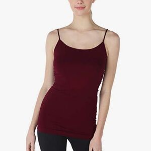 NWOT Nikibiki Seamless Premium Classic Camisole, Maroon, OS